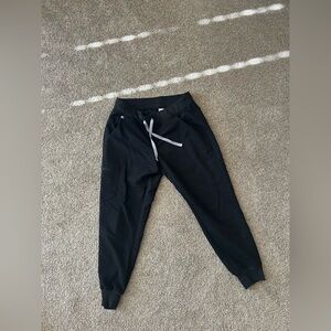 Figs black Zamora petite jogger scrub pants